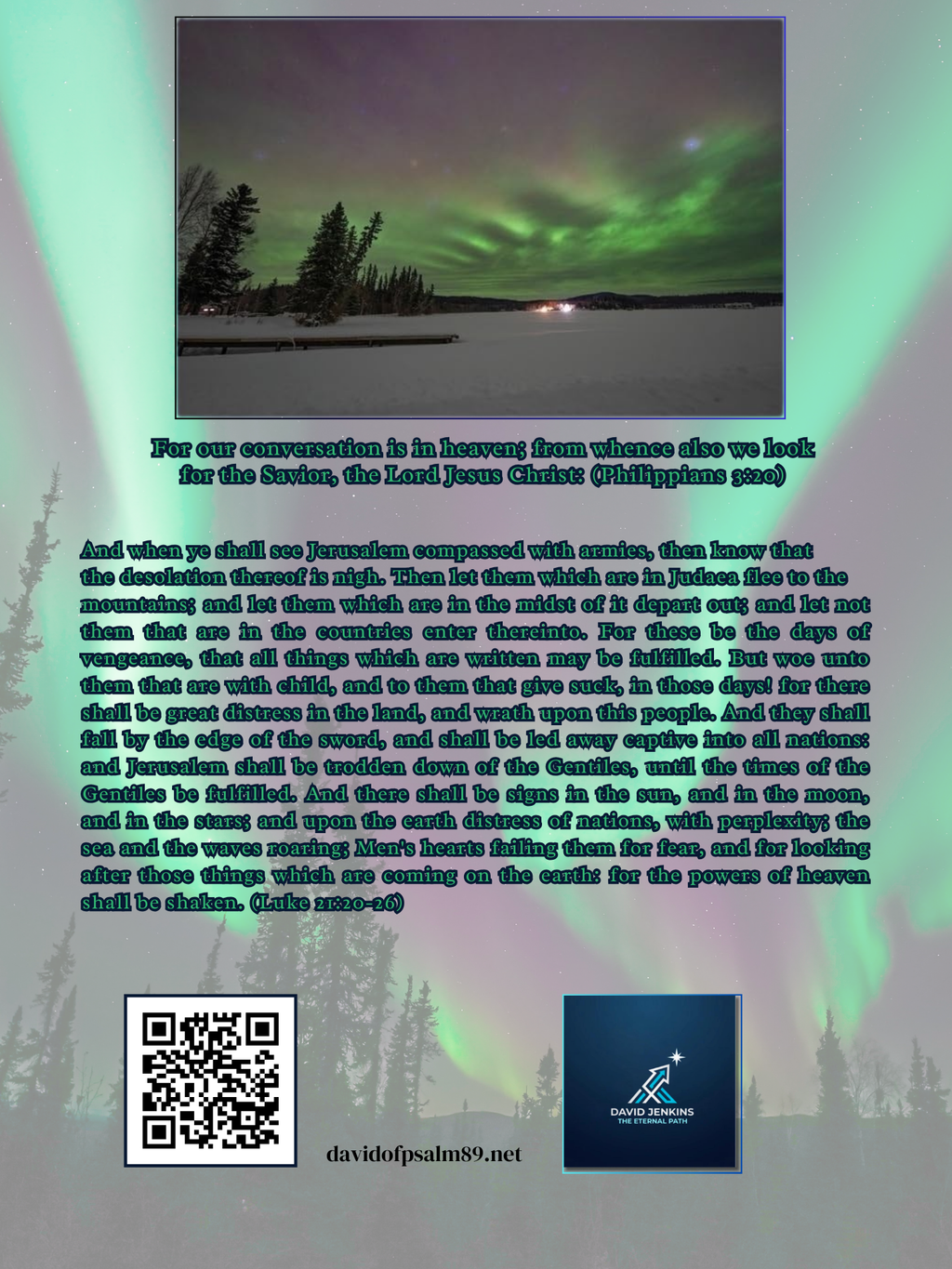 PRECEPT SEVEN: FOR THE POWERS OF HEAVEN SHALL BE SHAKEN